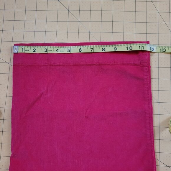 Awesome LOFT Pink Corduroy Palmer Wide Leg Pants Misses Size 6 - Picture 10 of 11